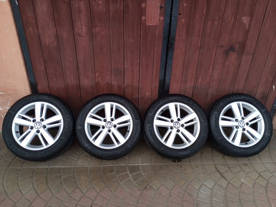 Alu 16" 5x112 ET 50 VW Golf Passat Touran Jetta Caddy Audi Seat Skoda