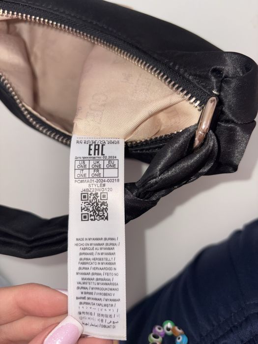 Torebka GUESS J4BZ23 WG120 Czarna