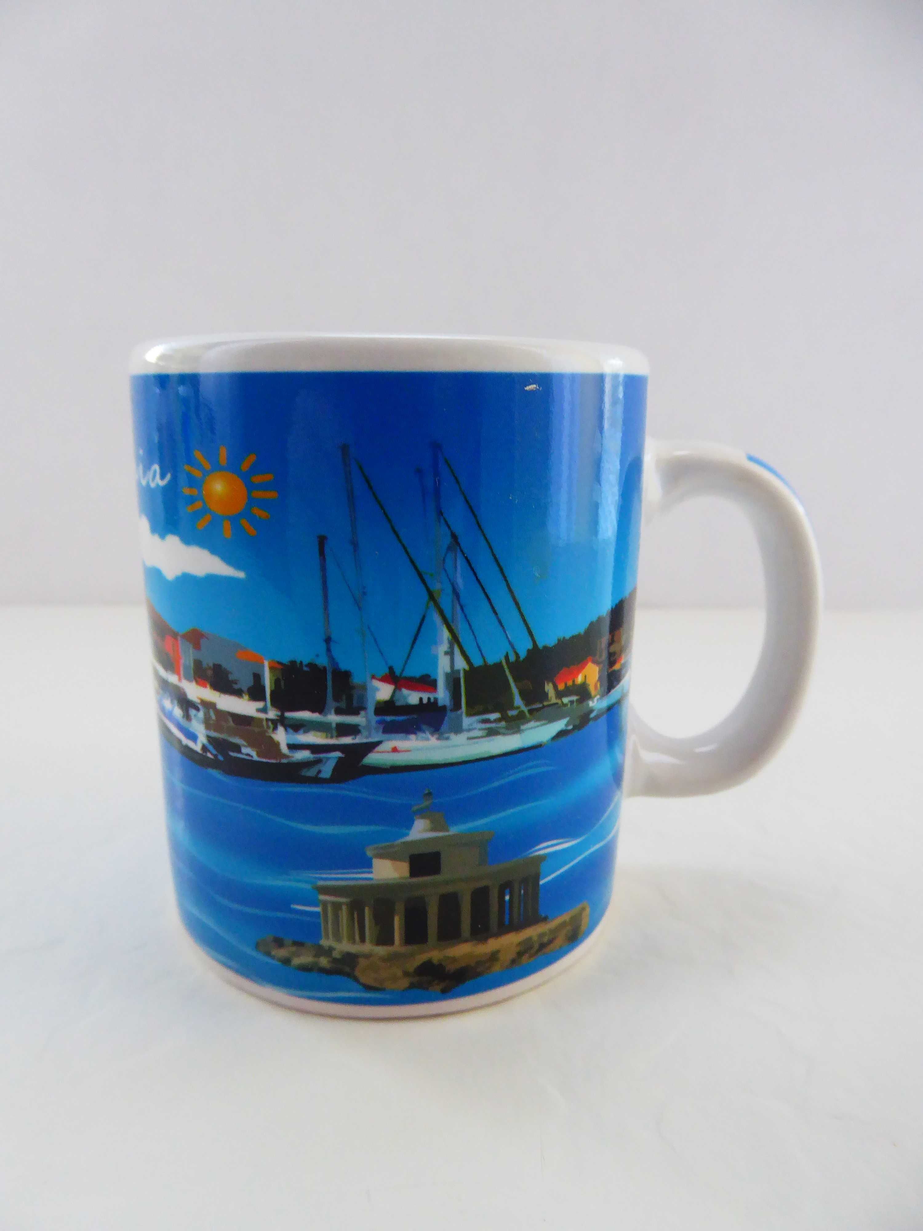 kubek ceramiczny z napisem Kefalonia 1 szt