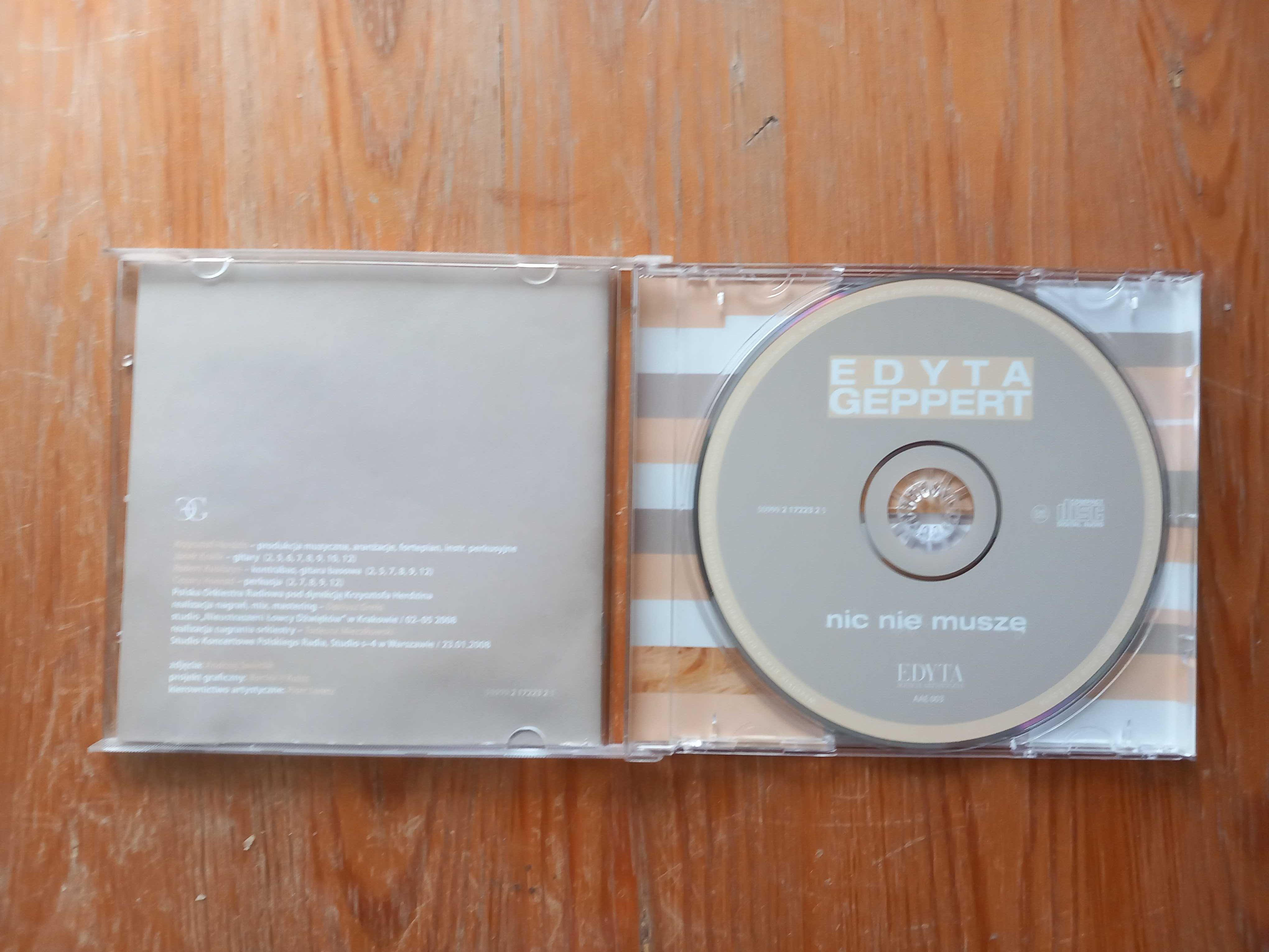 Edyta Geppert CD - Nic nie muszę