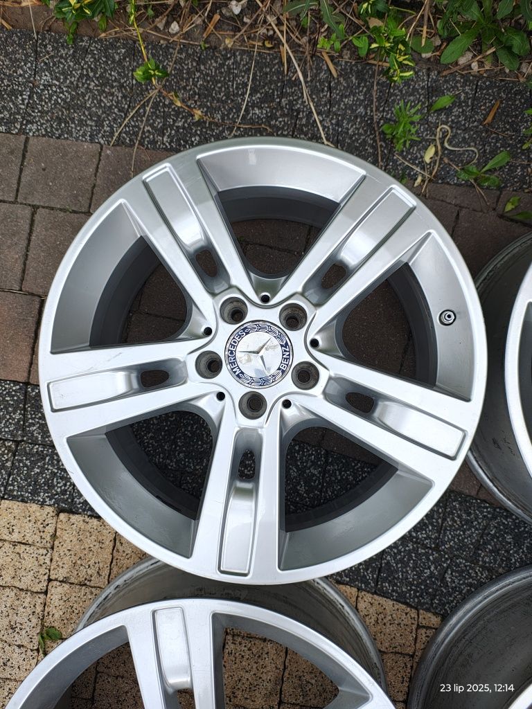 18 Mercedes 5x112 8J et60 czujniki ciśnienia A164.401.5702