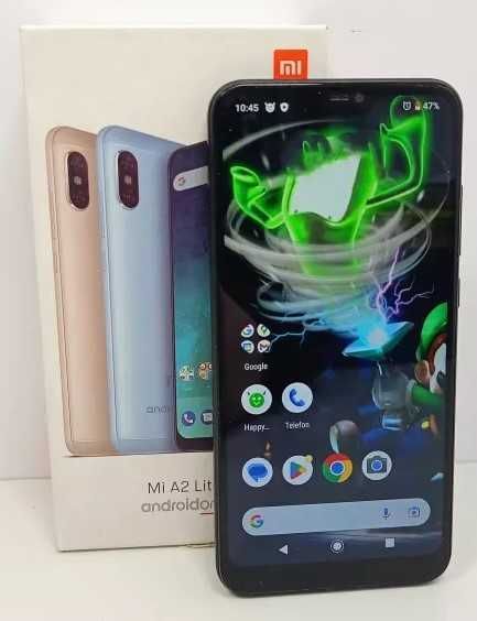 Telefon, Smartfon XIAOMI MI A2 LITE [Czarny] 4GB/64GB + Etui