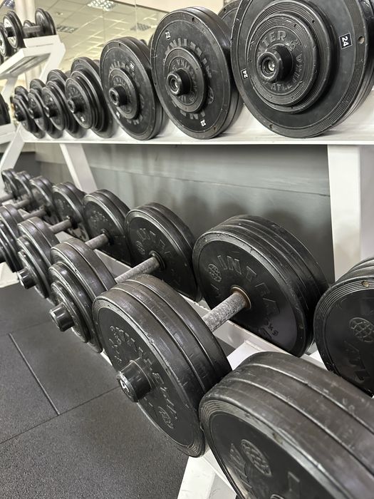 Гантелі Гантельний ряд Interatletika