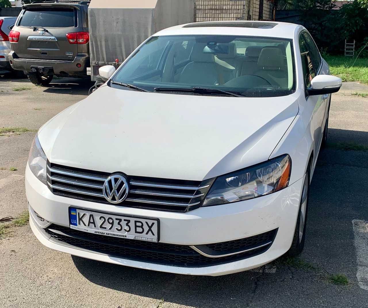 Аренда, Прокат, Аренда под такси , Volkswagen Passat В7, Пассат В7