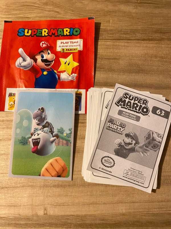Caderneta Cromos - Super Mario - PlayTime Panini (2023)