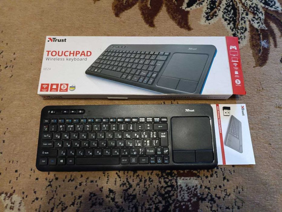 Клавіатура бездротова Trust Veza RF