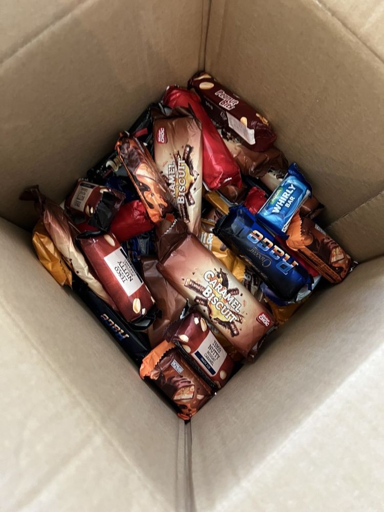 Box batoników i czekoladek - 1 kg