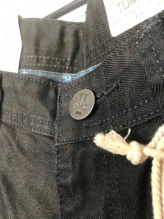 Jeansy Tom Tailor bootcut model New Dennis 31/32 grafitowy granat