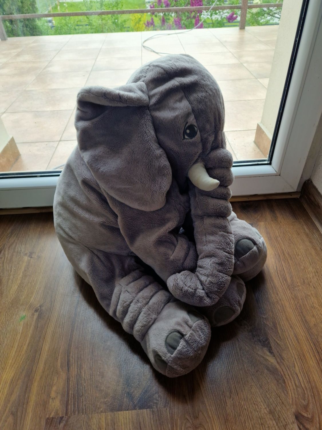 Duży pluszak miś słoń maskotka słonik poduszka niemowlęca  prezent