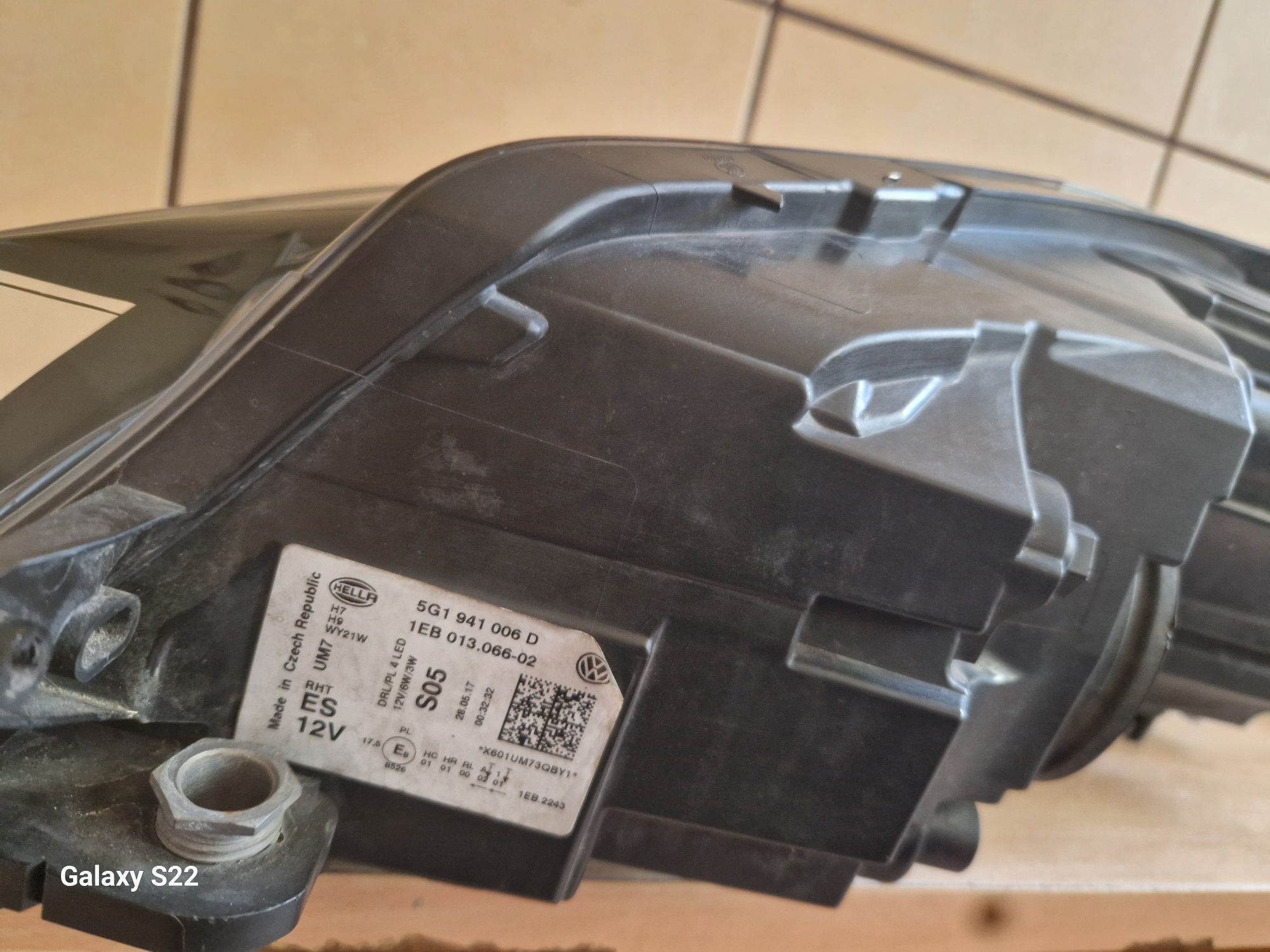 Lampy przód golf 7 lift