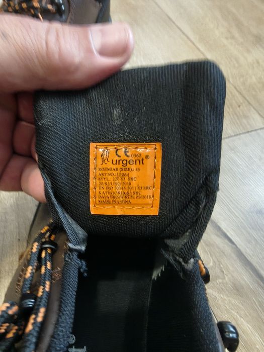 Skórzane buty robocze URGENT 45