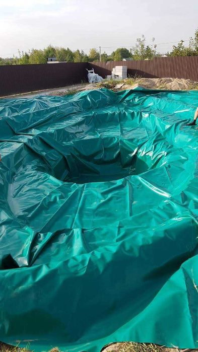 Гидроизоляция для бассейнов,пленка для прудов,пленка для озер,вкладиш