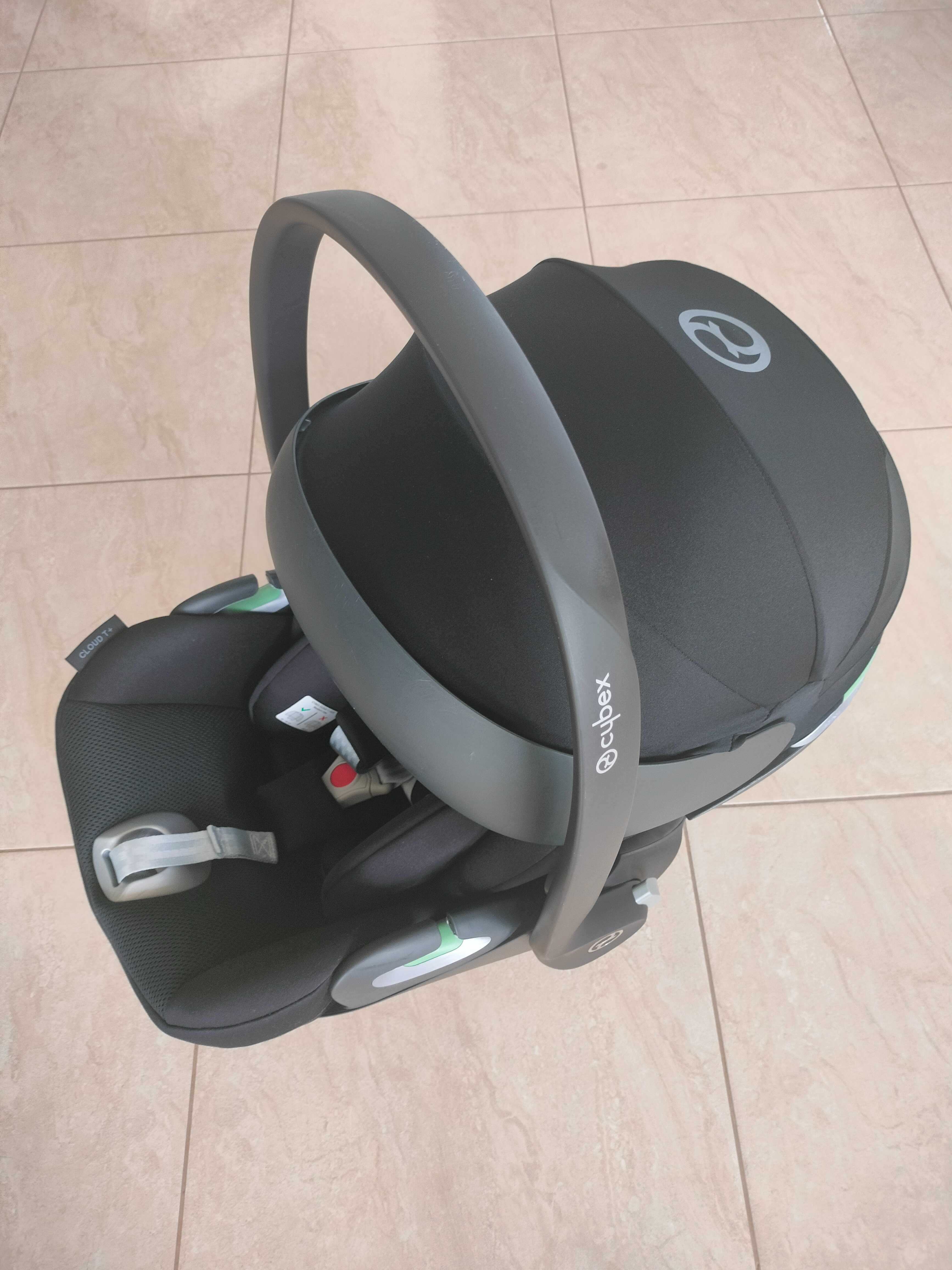 Sprzedam fotelik samochodowy CYBEX CLOUD T i-Size + baza T GWARANCJA