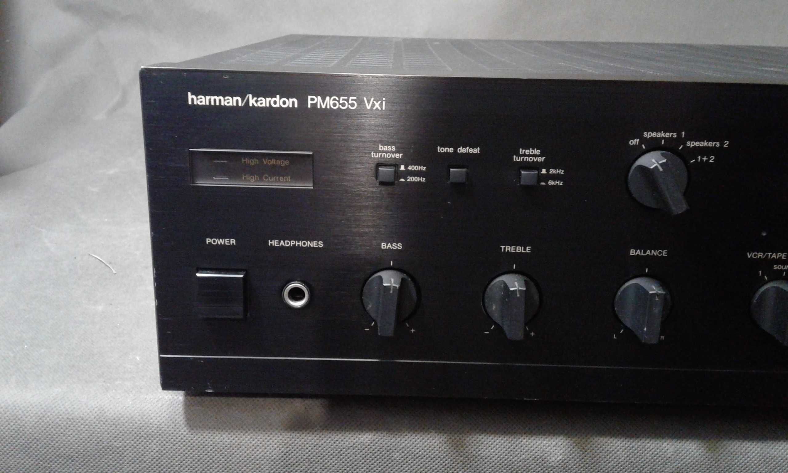 HARMAN KARDON PM 655VXI,wzmacniacz stereo