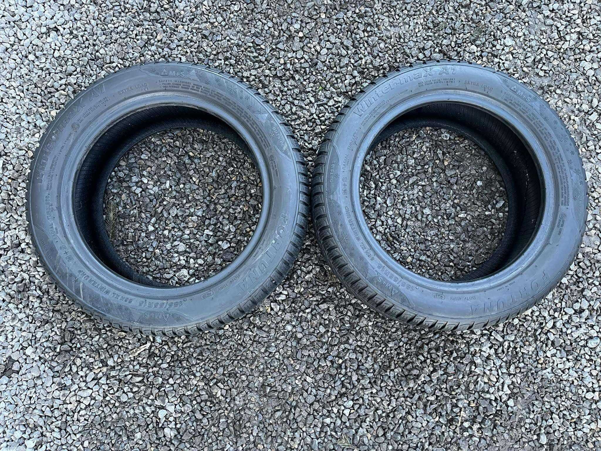 Opony 185/55R15 Fortuna WinterMax A1 Zima 2sztuki 5,66mm bieżnika
