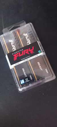 Оперативная память Kingston Fury DDR4 2x4 gb