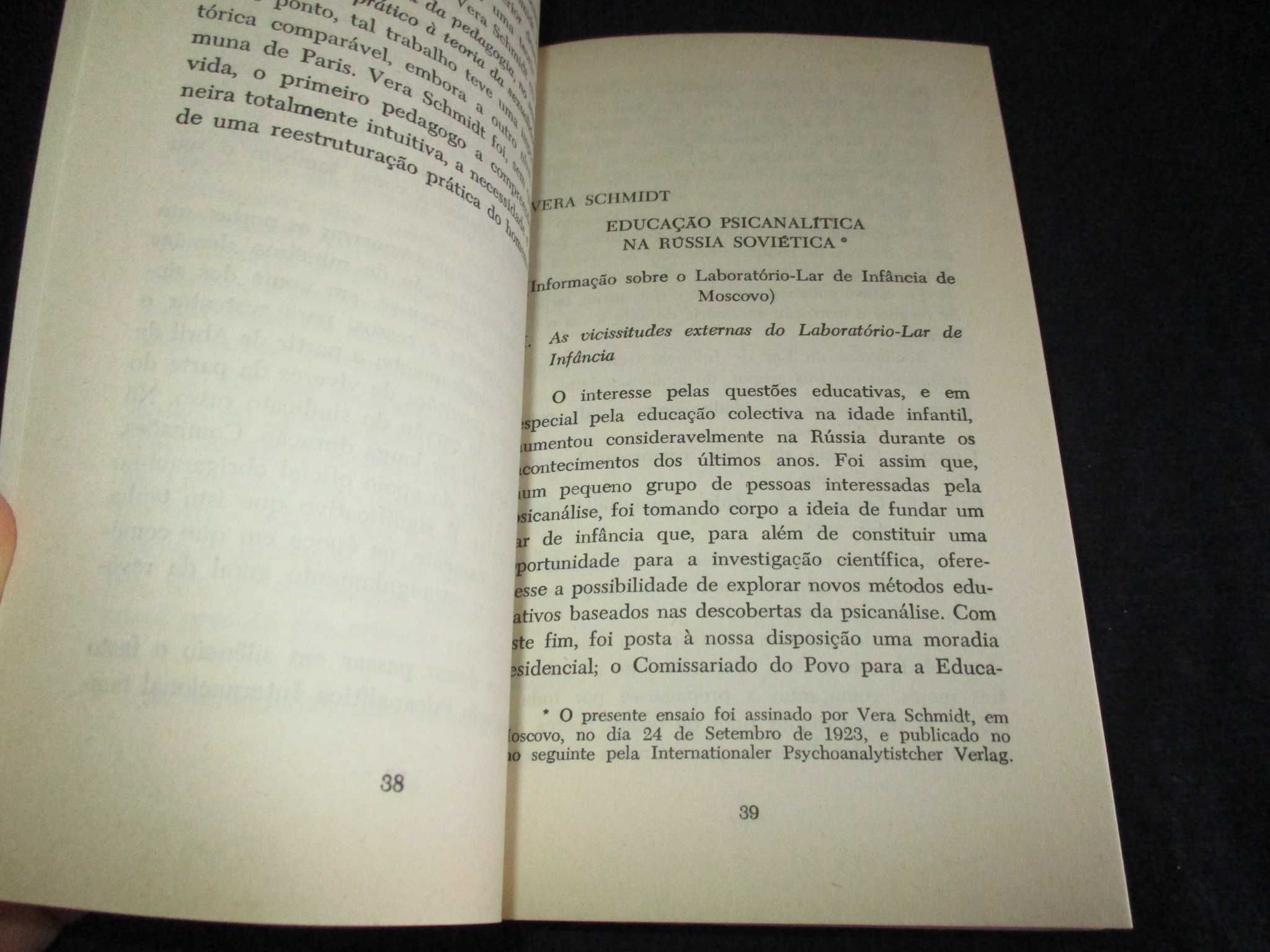 Livro Psicanálise e Educação Wilhelm Reich