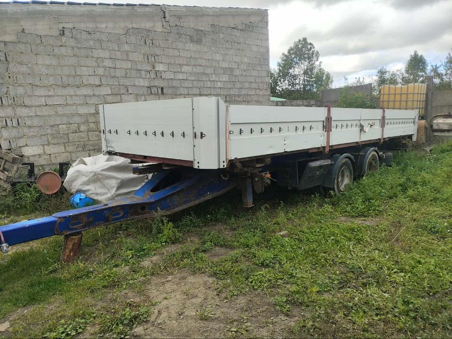 Przyczepa ciężarówa tandem wecon