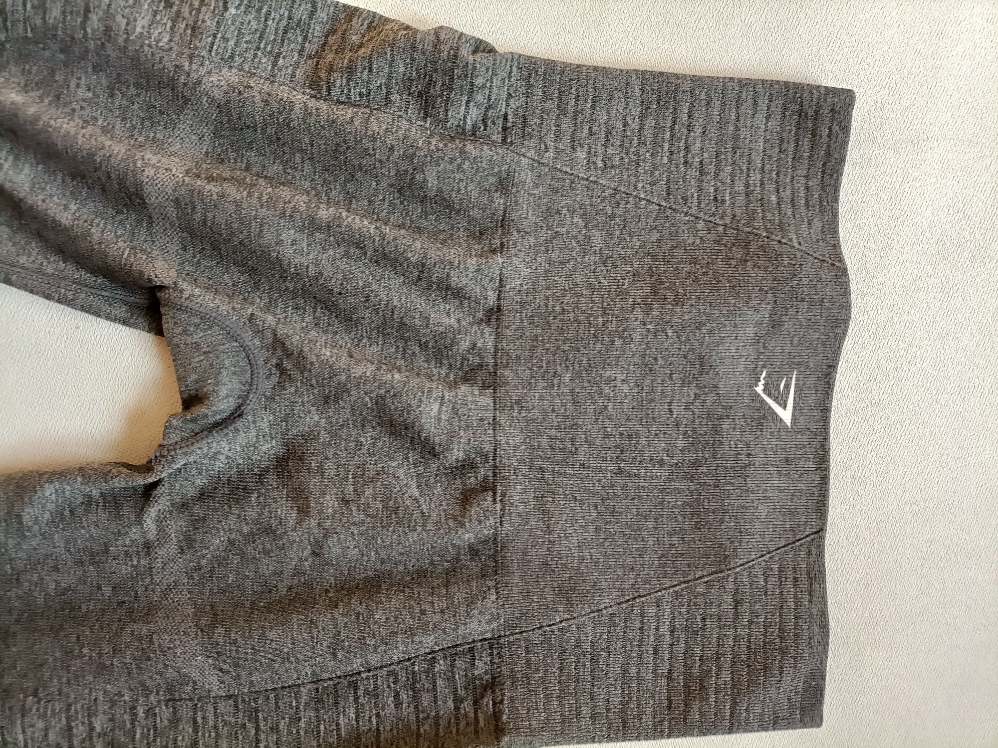 Szare legginsy GymShark S M długie sportowe fitness