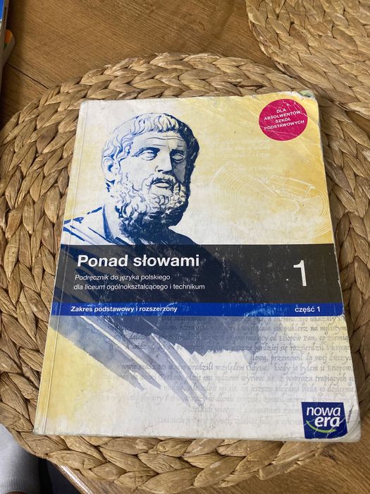 Ponad słowami 1 książka do j polskiego