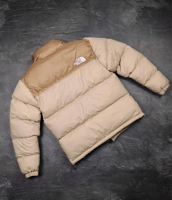 Пуховик The North Face 700 Куртка TNf бежевий