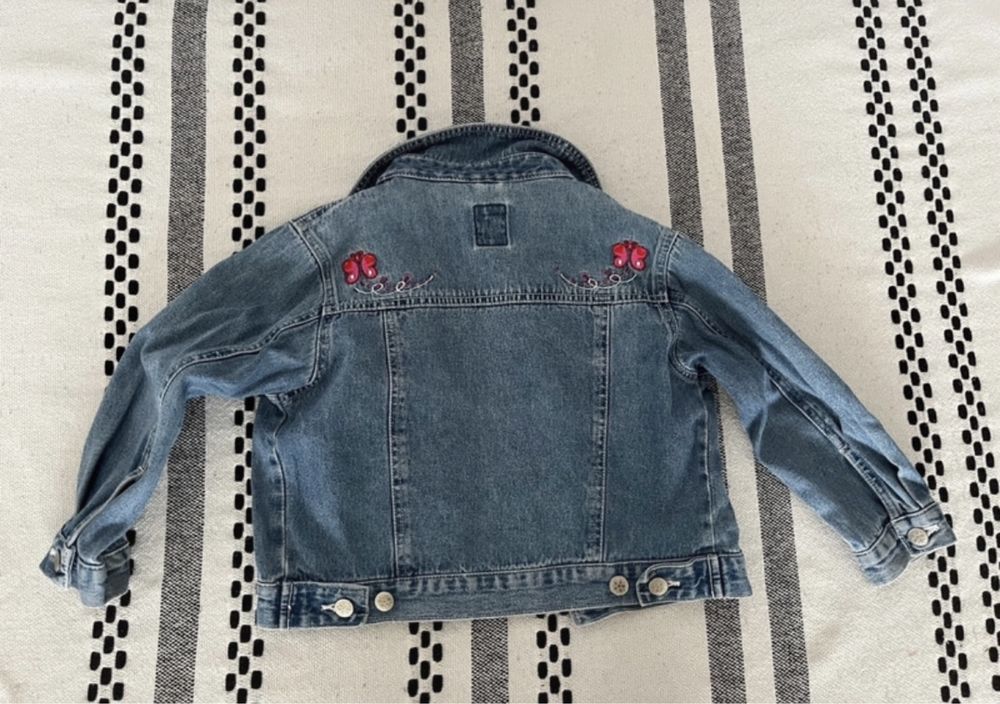 Kurtka jeans dla dziewczynki