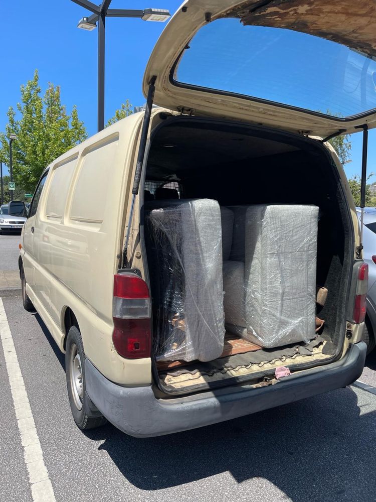 Aluguer de carrinha frete mudancas limpeza entulho transportes alugar