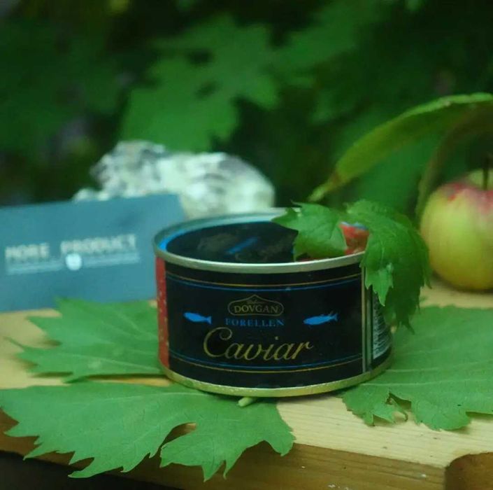 Ікра червона горбуші Довгань130 грам