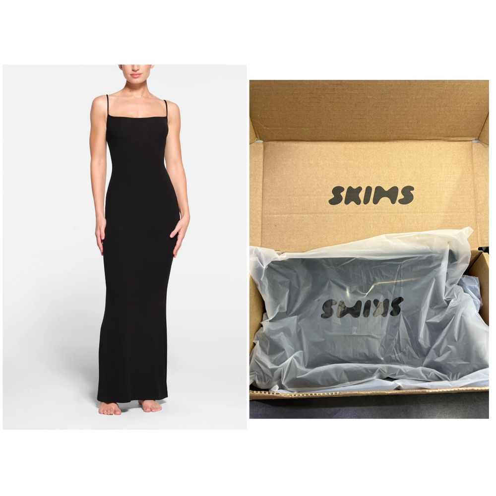 Плаття Сукня Skims XS S Soft lounge long slip dress оригінал