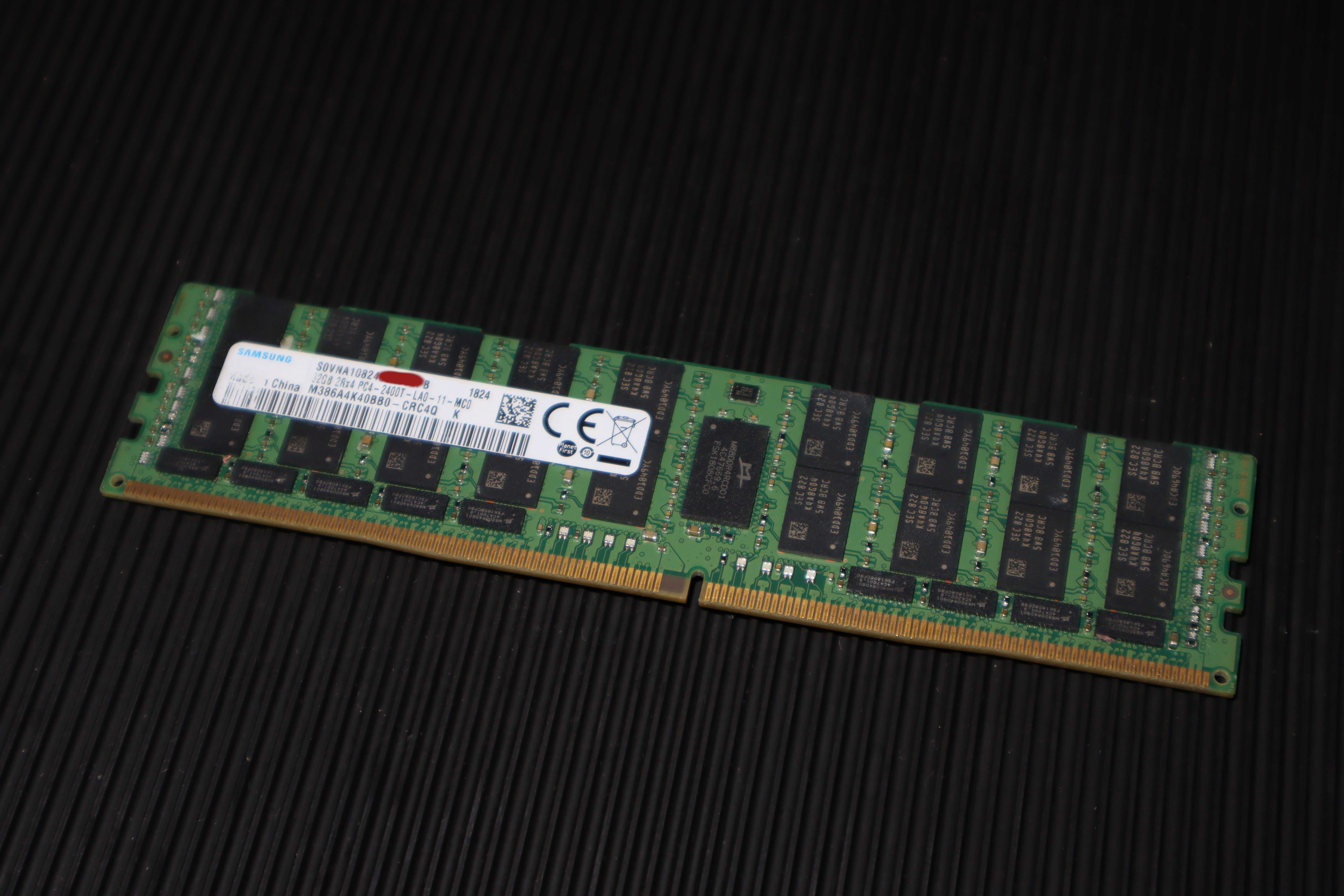 32GB Samsung DDR4 Registered DIMM (RDIMM) 2400MHz CL17