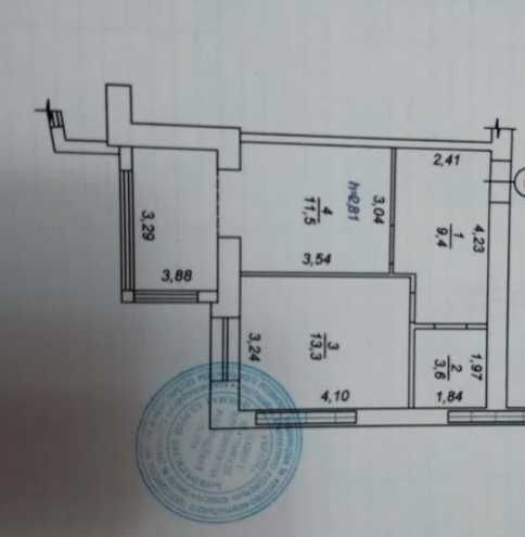 √ 1 кімнатна квартира з краєвидом в новобудові