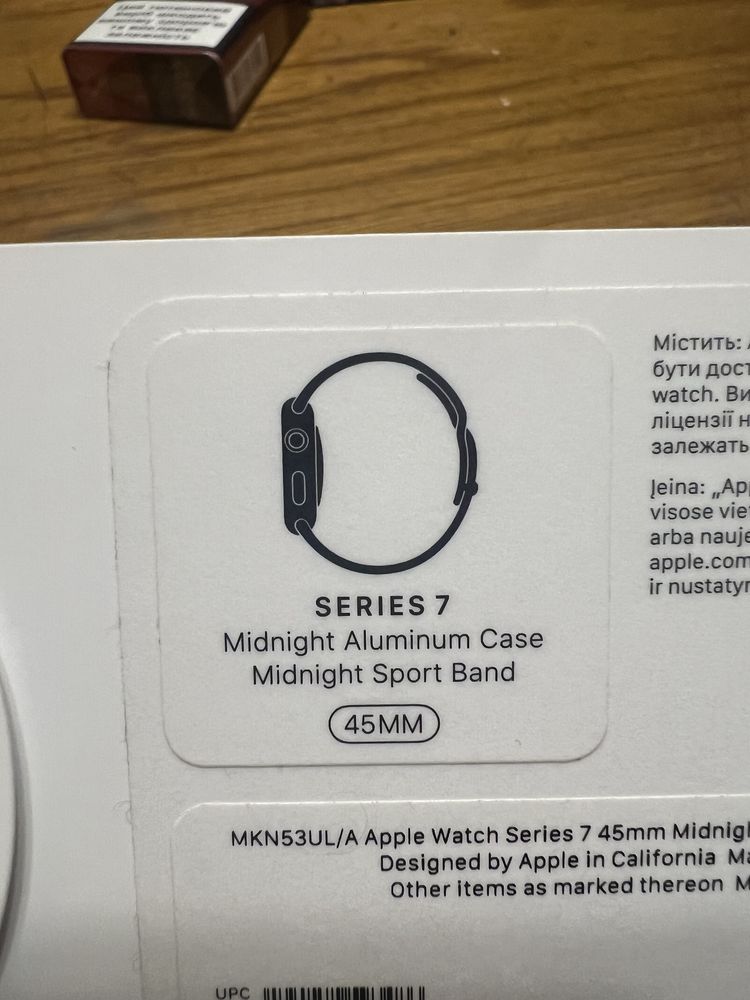 Продам apple watch series 7 45mm mid