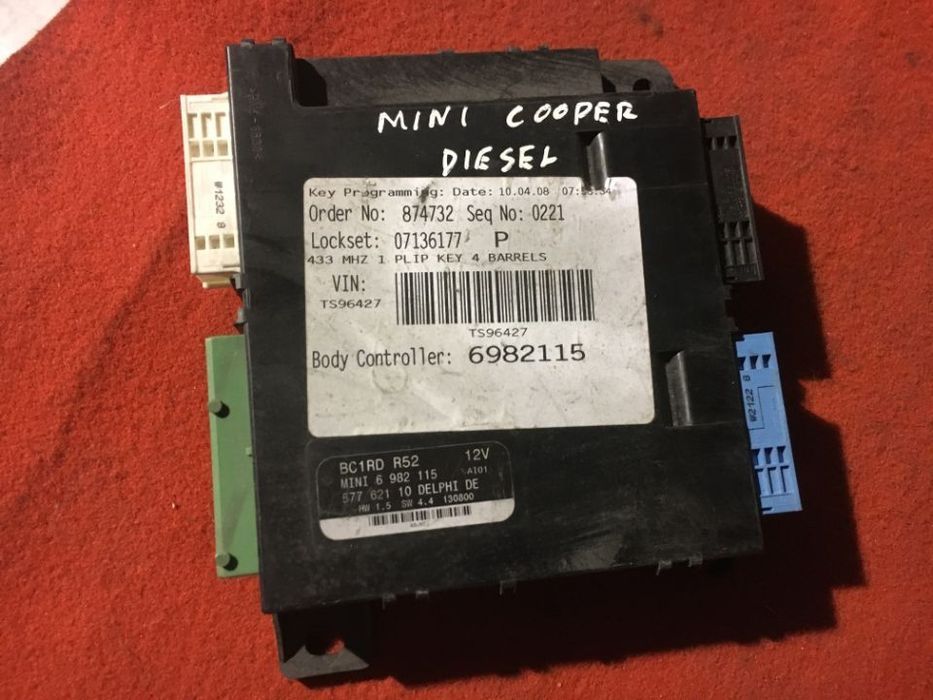 CENTRALINAS MINI COOPER