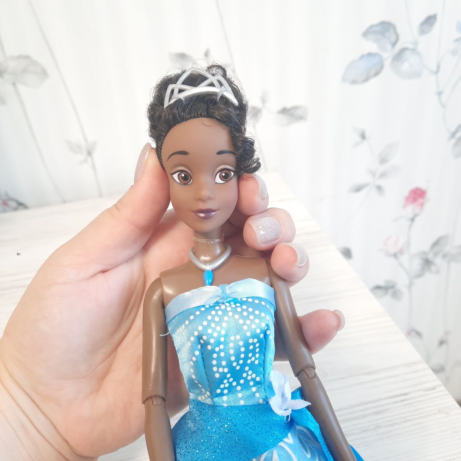 Лялька музикальна Disney Тіана Преміум Шарнірна Tiana Doll світиться