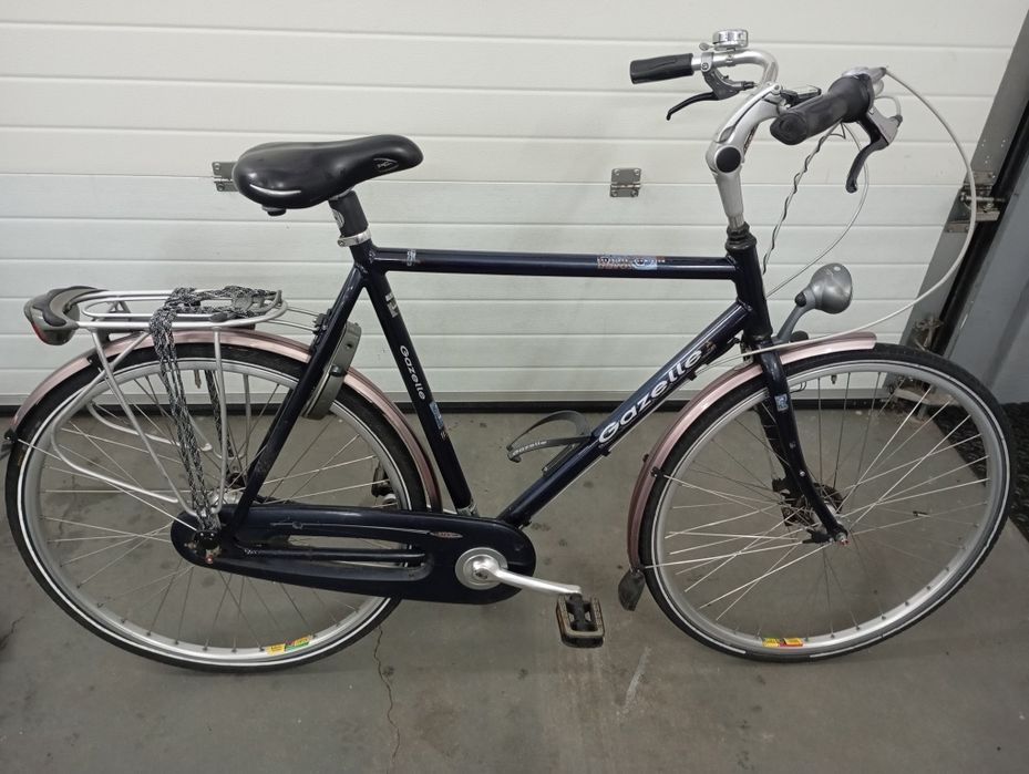 Dwa rowery miejskie Gazelle Aluminium