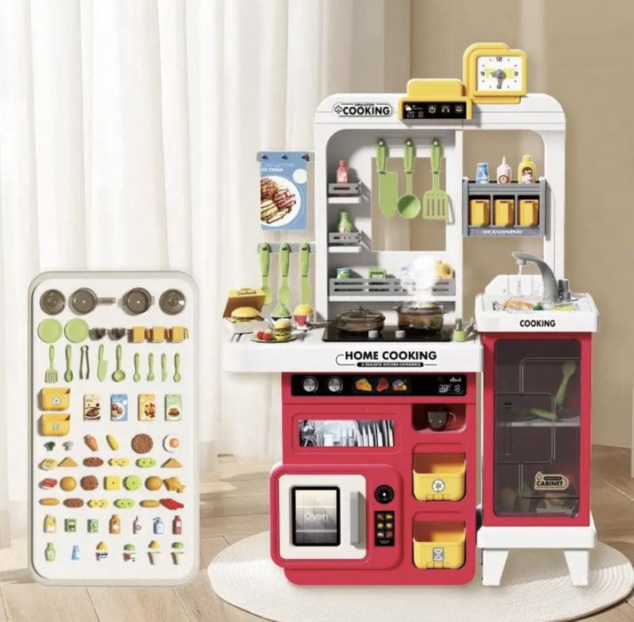 ‼️ Супер ціна ‼️ Дитяча кухня з водою і парою кухня детская 69-110см