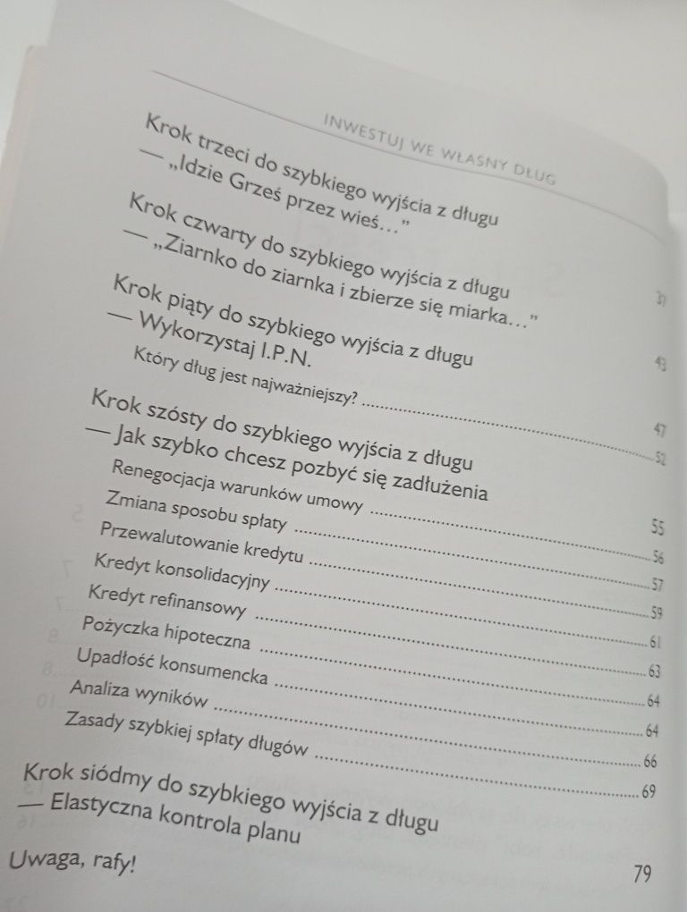 Inwestuj we własny dług - Śniegocki