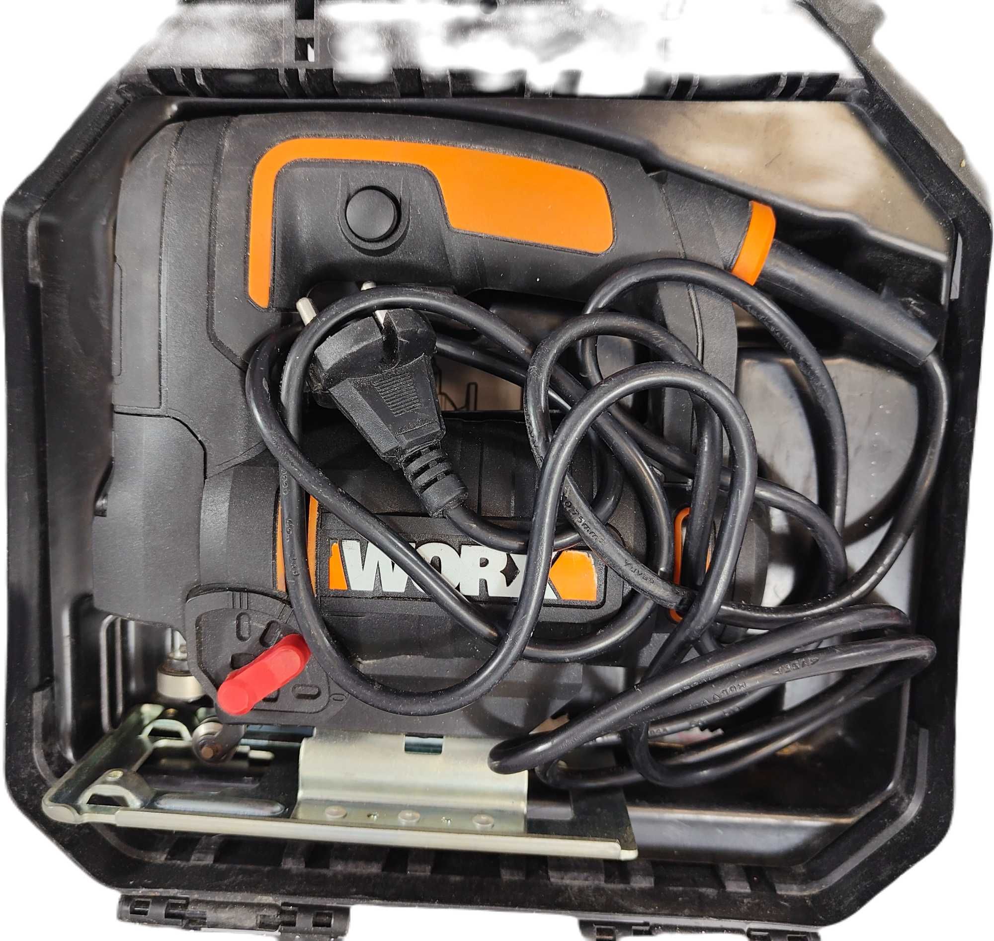Worx WX477.1 wyrzynarka 550 W do cięcia drewna,