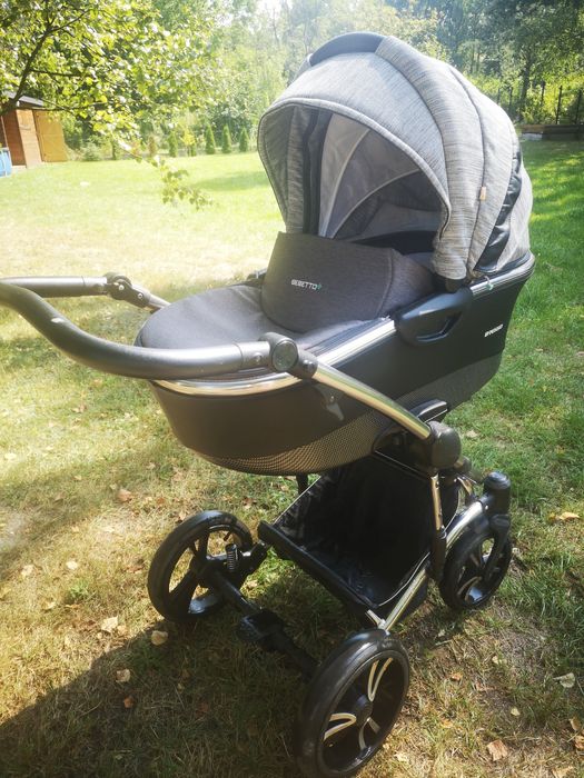 Sprzedam wózek 2w1 Bebetto Bresso wraz z akcesoriami