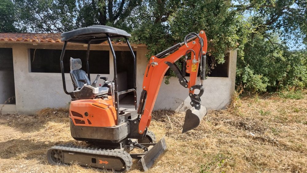 Mini giratória 1,5t kubota