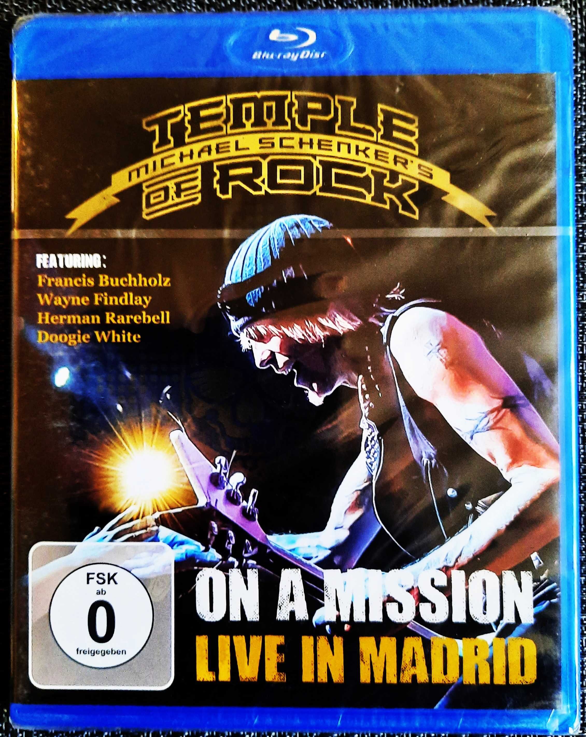 Polecam Koncert Michael Schenker Temple of Rock Live In Madrid Blu-Ray