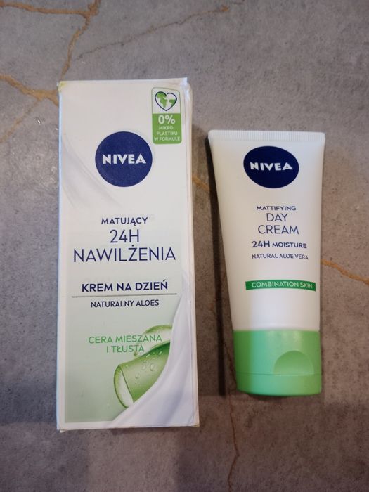 NIVEA Nowy krem na dzień natujący do cery mieszanej tłustej 200ml