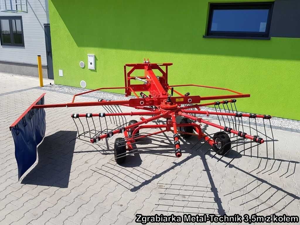 Zgrabiarka Karuzelowa *TANDEM* Metal-Technik Talex wirnikowa 3.5m 4.2m