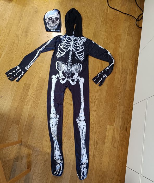 Przebranie kościotrupa halloween