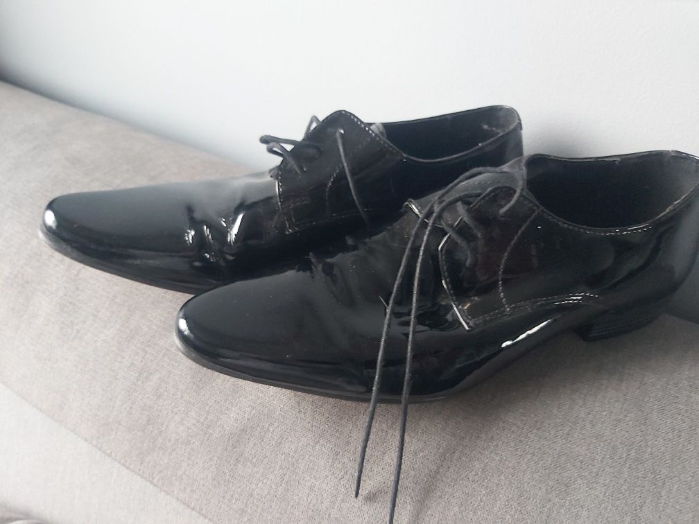 Buty asos lakierki wizytowe 41