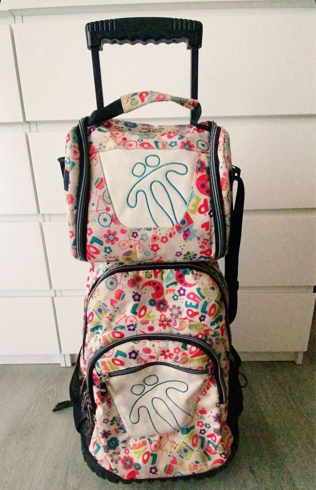 Mochila com Trolley Totto