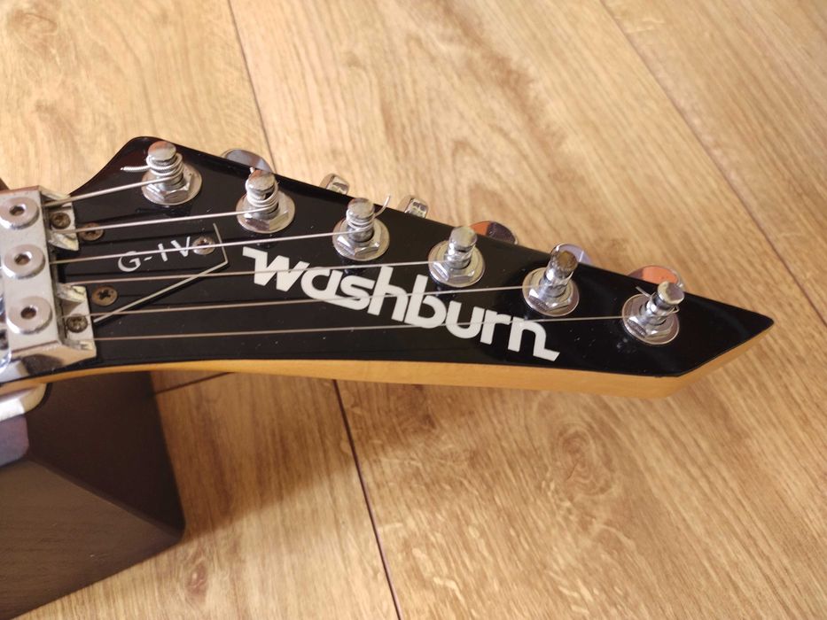 Superstrat Washburn Force G1-V Korea 1986 Old School Rock Vintage DEMO