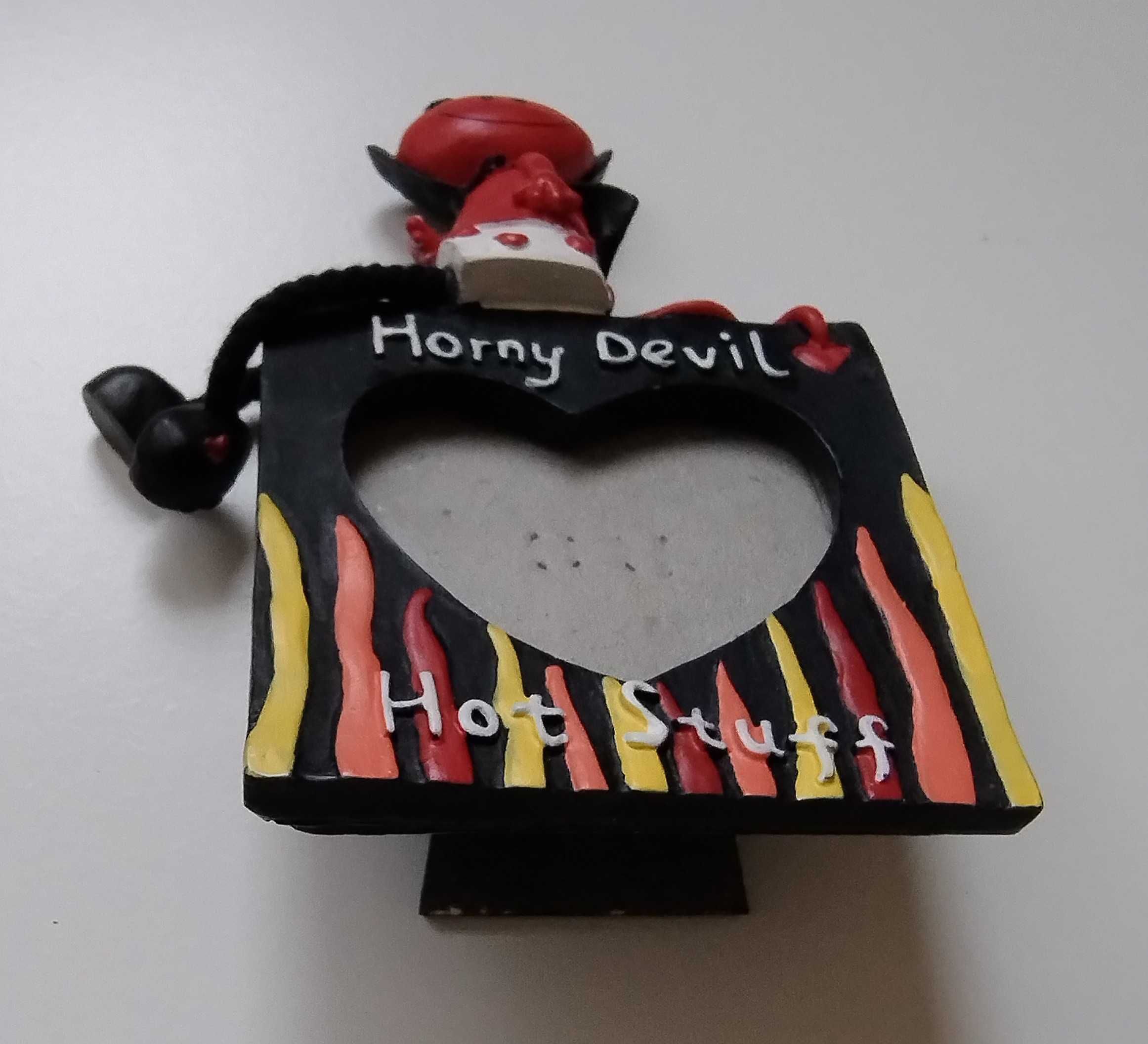 Horny Devil Hot Stuff ramka na zdjęcie Walentynki prezent goth diabeł