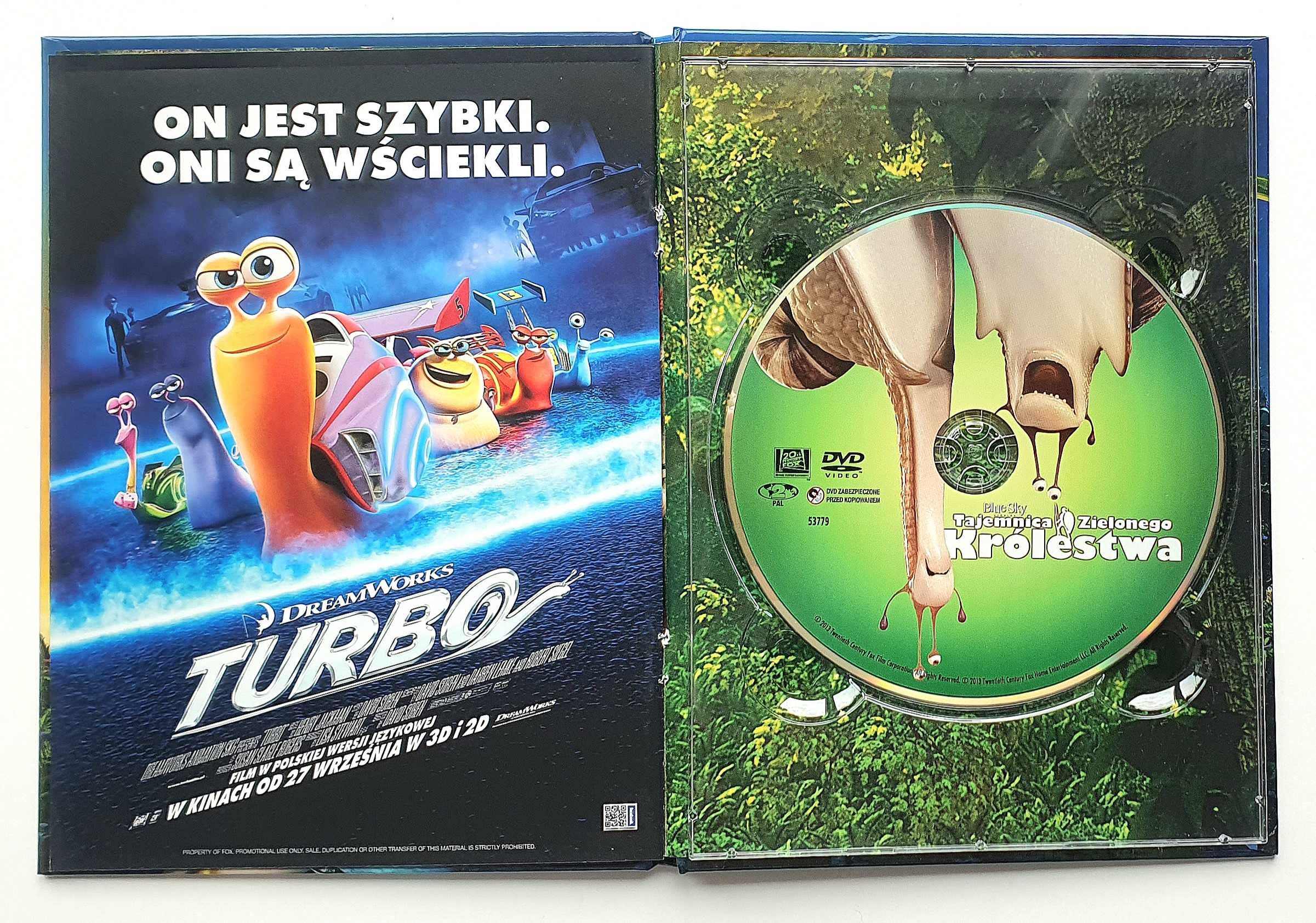 Tajemnica Zielonego Królestwa, film DVD (wydanie książkowe)