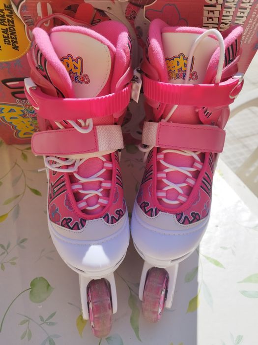 Patins em linha de criança/senhora